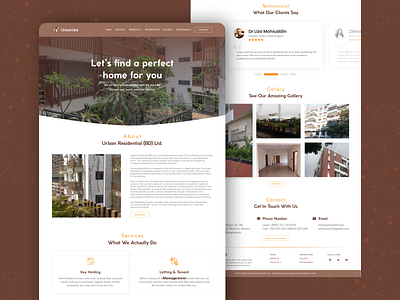 Property Management Landing Page