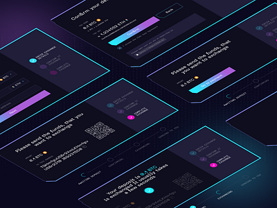 Hiex crypt design site ui ux web