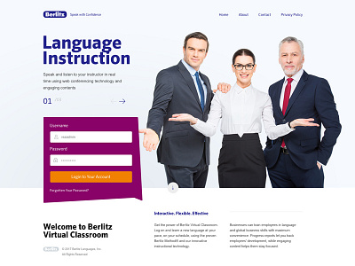 Berlitz design site training web