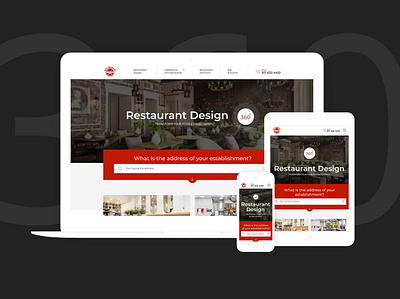 Restaurant Design 360 design restaurant site web