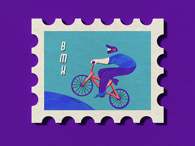 BMX Olympic stamps