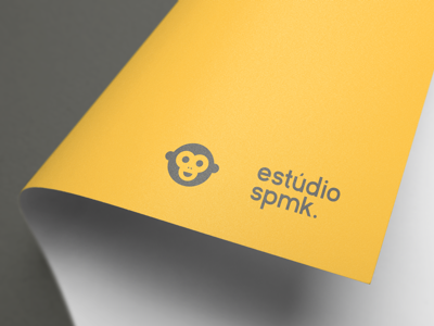 Estúdio SPMK branding editorial estúdio logo macaco marca monkey spmk