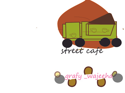 street cafe branding graphic design