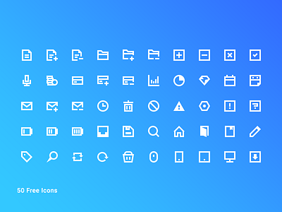 50 Free Blocky Icon Pack 16px 16x16 illustrator mini pack perfect pixel psd set small ui vector