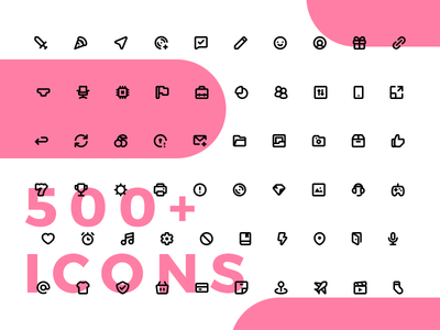 Mmmicons - 500+ Free UI Icon pack