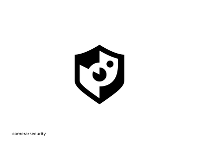 camera brand guideline guides instagram logo logotype minimal security shield shot