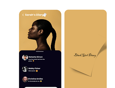 Comment feature Ui Design app branding design fashion ui ux