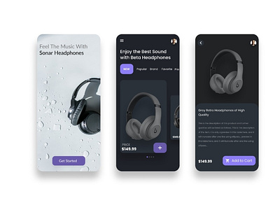 E-commerce app Ui Design app design figma ui ux