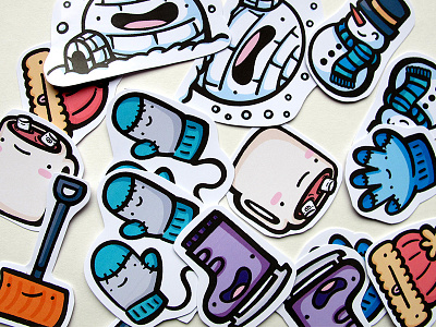 Winter Stickers