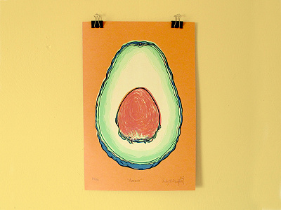 Avocado Screen Print