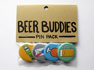 Beer Buddies Pin Pack