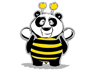 BeeBear design fantasy graphic design illustration life style logo stiker vector