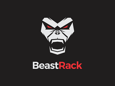animal beast ape logo animal ape beast branding design gorilla graphic design illustration logo vector