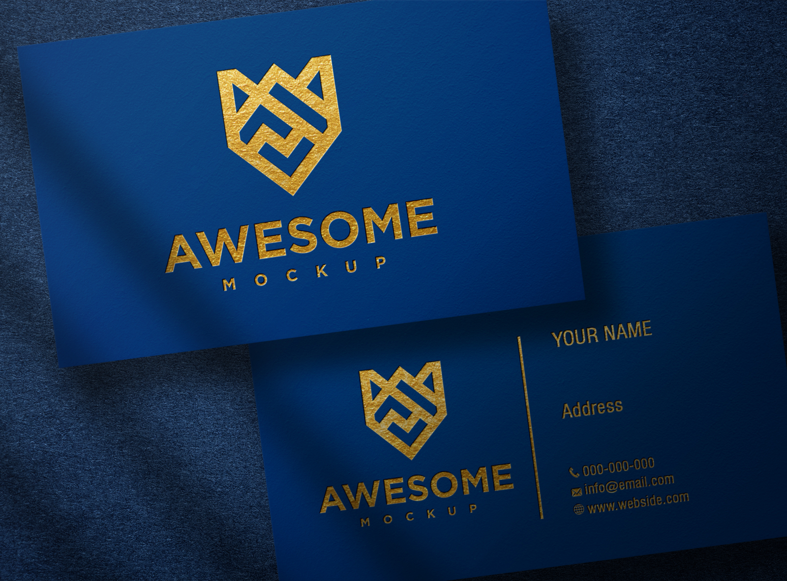 Luxury business card design mockup by Meizzaluna Team Project on Dribbble