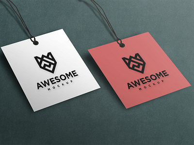 Label Logo Mockup