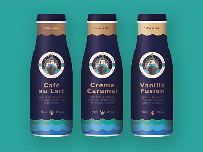 Cruise Coffee Bottle Visuals