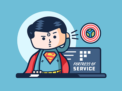 Superman in Customer Service 2/7 cartoon clark kent comic comics dc fortress of solitude illustration marvel people superheroes superman