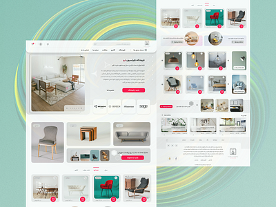 Decoration Shop design concept ( group class project ) concept decoration shop ui web webdesign