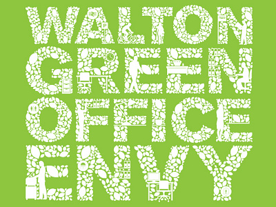 Walton Green Office Envy commercial property identity typography