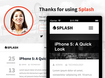 Splash - WordPress Theme