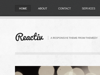 Reactiv - Responsive Child Theme for Thesis and Genesis genesis responsive thesis website wordpress