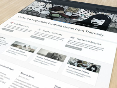 Derby - WordPress Child Theme genesis responsive thesis website wordpress