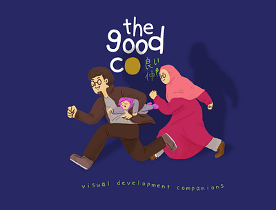 the good companions blog design graphic design illustration web