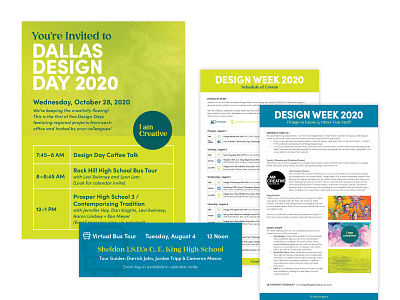 Creative Campaign – Design Week branding design graphic design