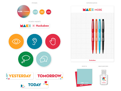 Brand Design + Collateral – MAKE x Huckabee