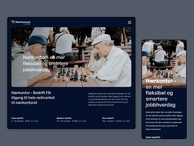OBOS - Nærkontoret branding design desktop graphic design ui web