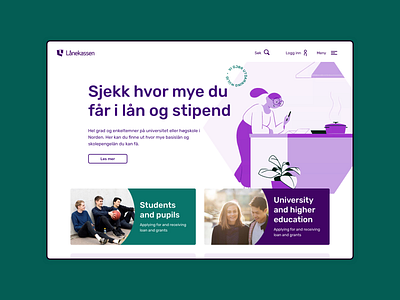 Lånekassen - Redesign