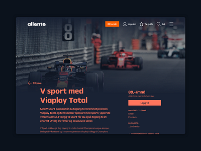 Allente - E-Commerce Website