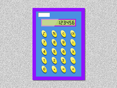 Daily UI #004 - Calculator calculator dailyui design ui