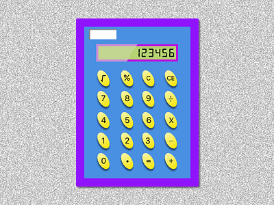 Daily UI #004 - Calculator