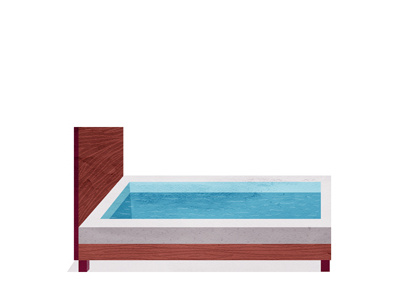 bed pool