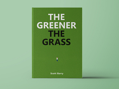 Book book cover grass greener illustration onga