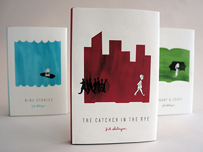 Salinger Covers book covers covers design illustration