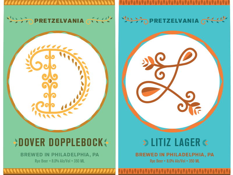 Beer Labels for Pretzelvania