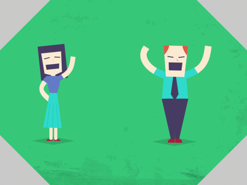 Arguing About Money animation illustration money motion graphics parents