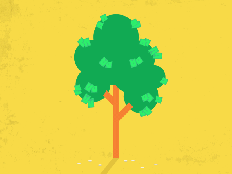 Moneytree by David Stanfield on Dribbble