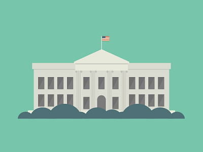 The White House animation illustration motion motion graphics the white house