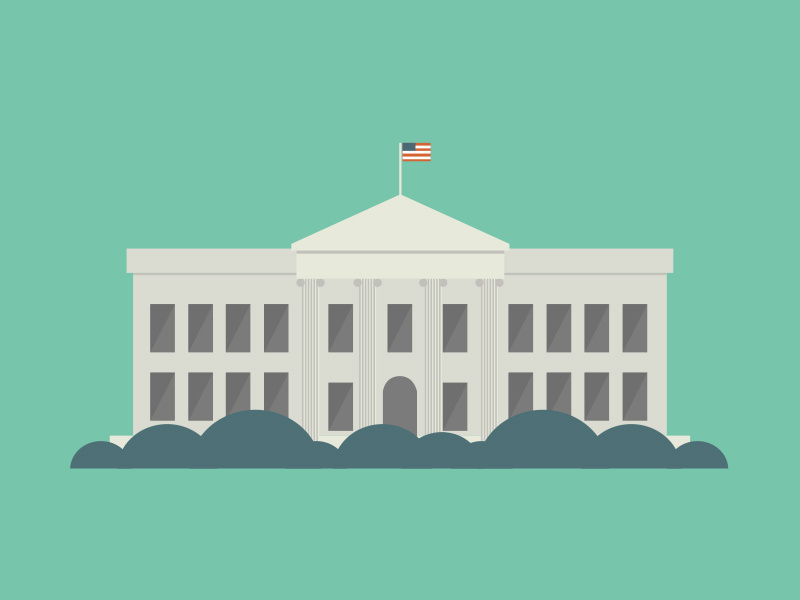 The White House illustration the white house motion animation motion graphics