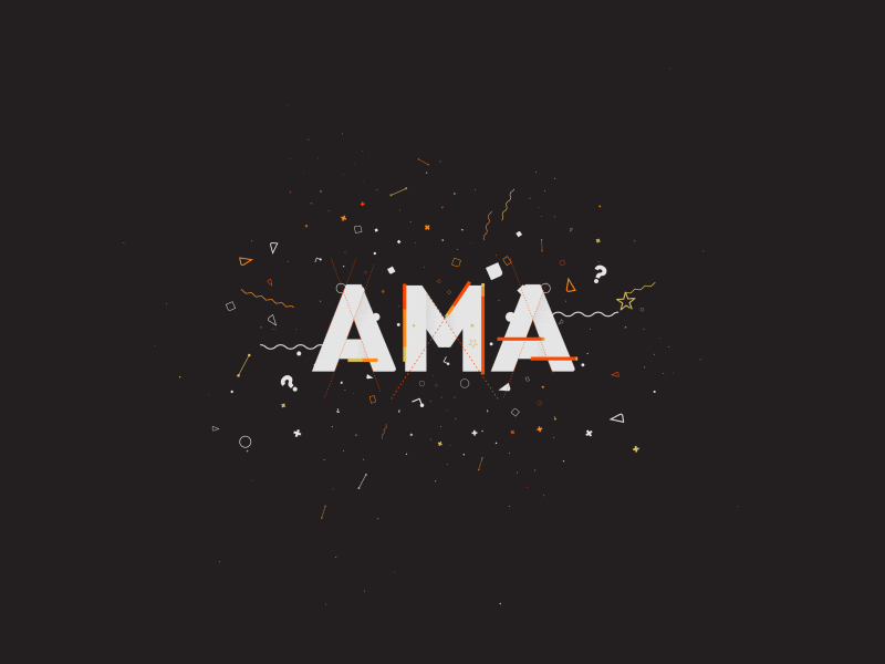 Reddit AMA logo intro