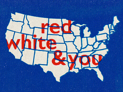 Red, White... & You america blue church ministry red sermon series simple usa white
