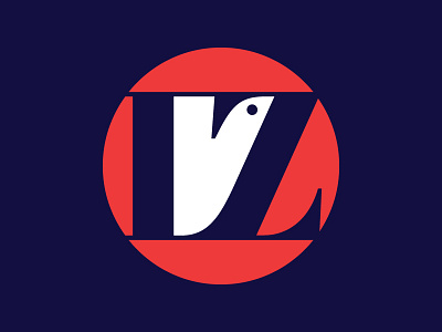LZ Dove Monogram bird branding dove indivisible initials logo modernist monogram peace personal progressive resist
