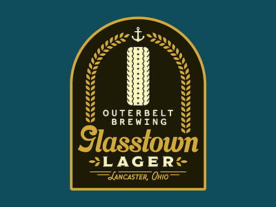 Glasstown Sticker