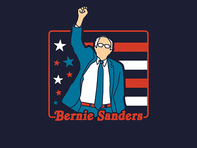 Feel it Still america apparel bernie sanders graphic illustration political campaign politics retro rock and roll usa