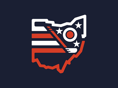 Columbus Blue Jackets Throwback Logo apparel badge branding columbus design hockey illustration logo ohio retro ui vector