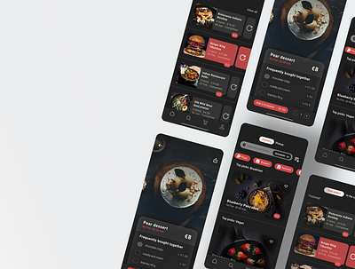 Online Food Delivery deliver design food graphic design illustration logo ui ux vector