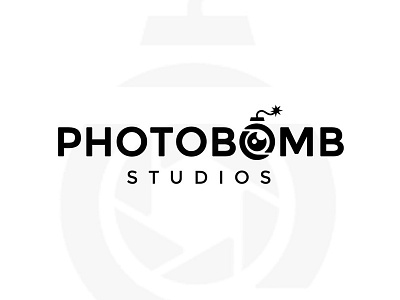 Photobomb Studios Logo branding design graphic design logo